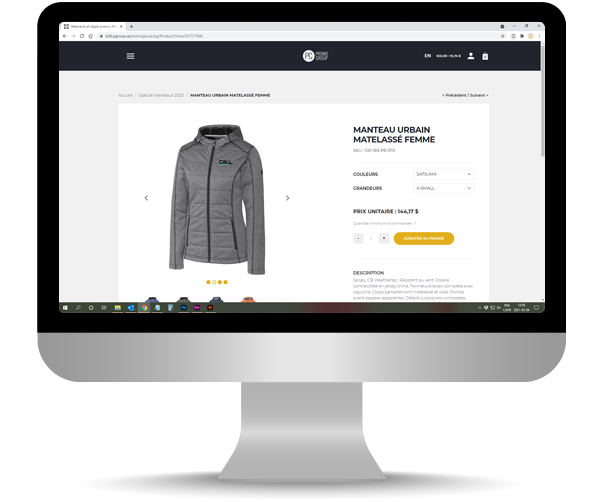 Boutique en ligne pour simplifier la tâche d'habiller vos employés