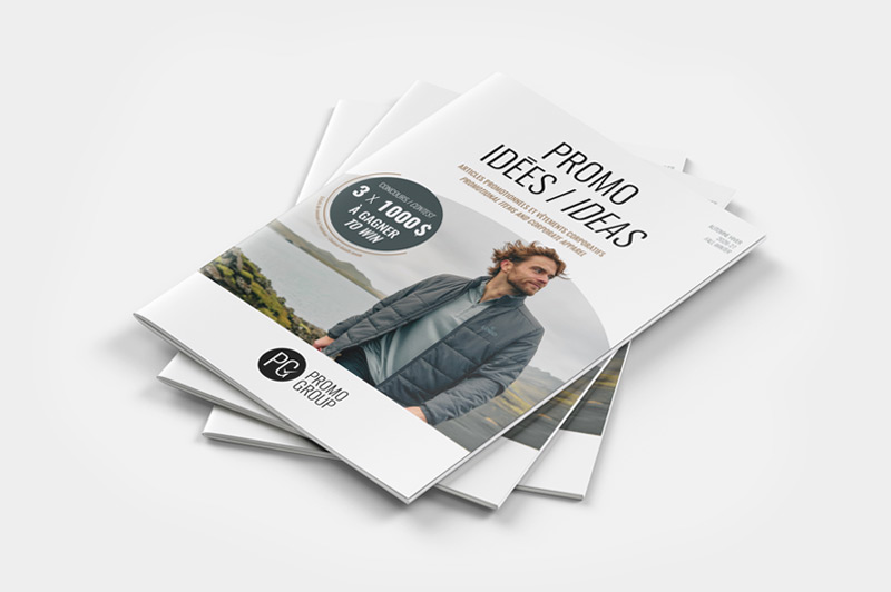 Visualisez notre catalogue Promo Idées pour découvrir une foule d'articles promotionnels intéressants ainsi que les tendances au niveau des vêtements corporatifs